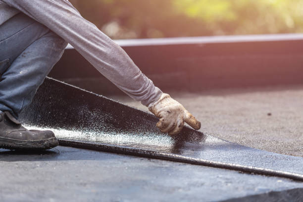 Professional Crawl Space Encapsulation technician working in Bayonne, NJ